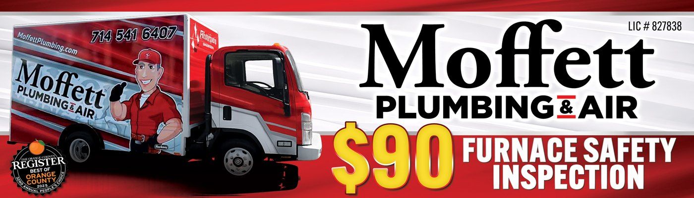 Moffett Plumbing & Air billboard